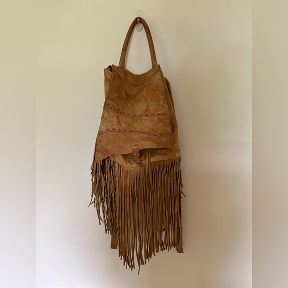 Free People Rochelle Fringe Backpack - Picture 1 of 3